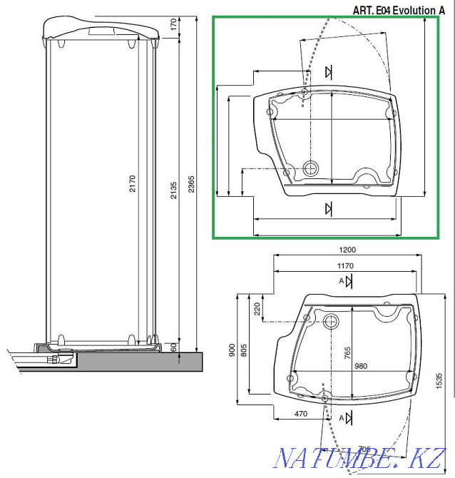 Shower cubicle TEUCO Almaty - photo 6
