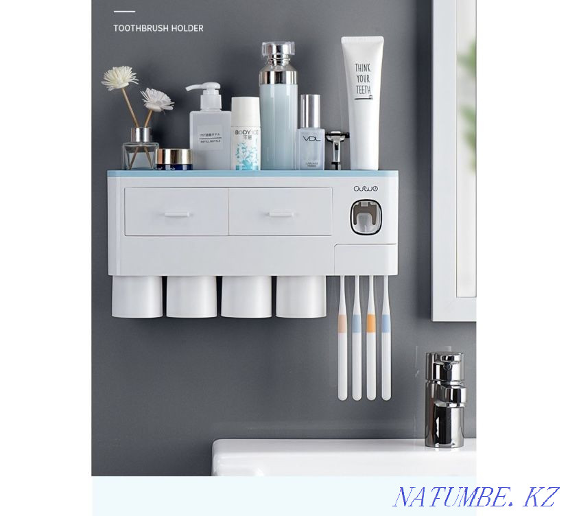 Organizer for toothbrushes, paste, etc. Organizer for toilet boom Almaty - photo 1