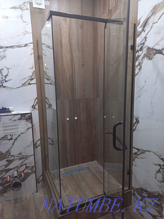 Душ кабиналары, шыны душ кабиналары, ванна экраны, душ бөлмесі  Астана - изображение 7