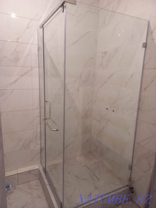 Shower cabins, Glass shower cabins, bath screen, shower room Astana - photo 1