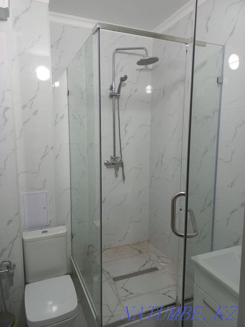 Shower cabins, Glass shower cabins, bath screen, shower room Astana - photo 8