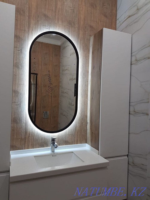 Shower cabins, Glass shower cabins, bath screen, shower room Astana - photo 2