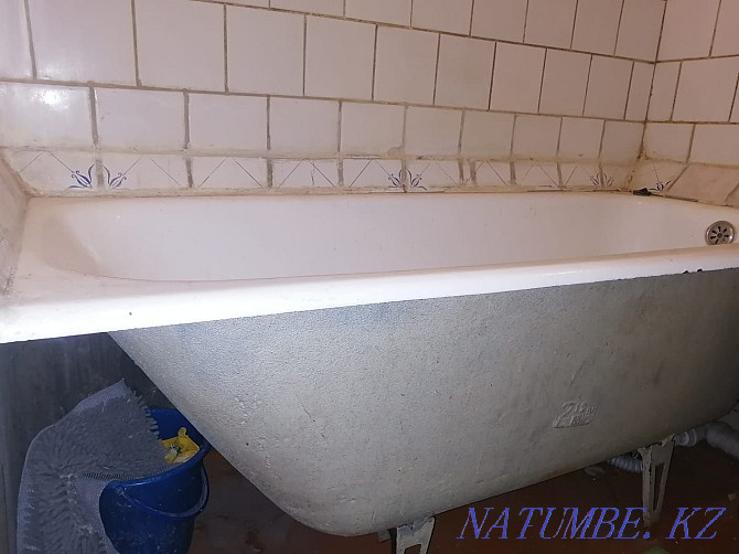 Cast iron bathtub in excellent condition Almaty - photo 1