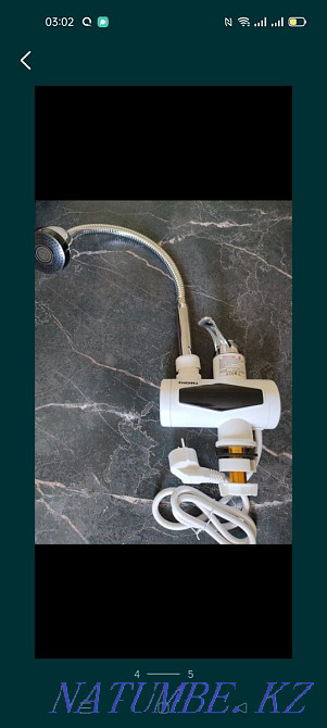Water heater, titanium, heated faucet Karagandy - photo 3