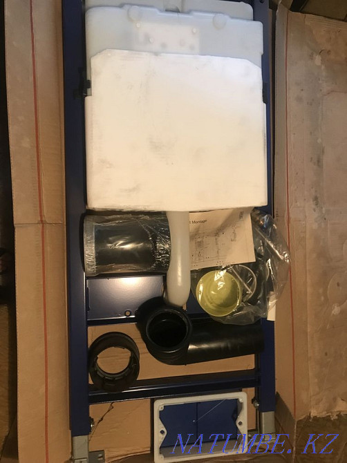 Toilet installation Geberit Duofix UP300 Almaty - photo 8