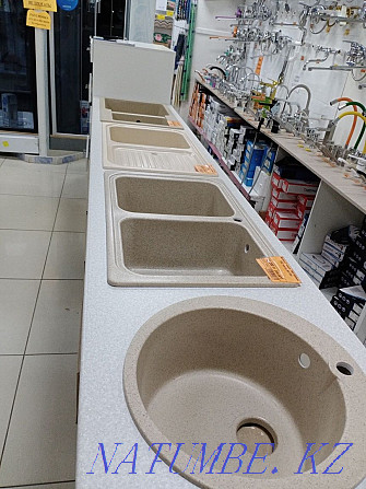 Large assortment of marble sinks - free delivery in the city! Petropavlovsk - photo 1