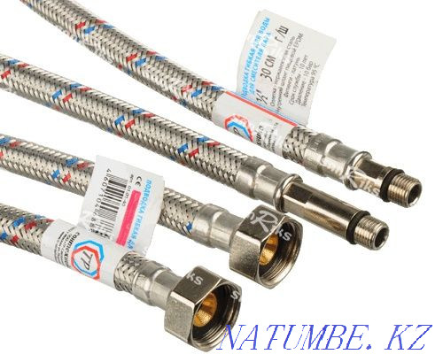 Сантехниканы (құбырлар, иілгіштер, шүмектер) сатыңыз - қала ішінде жеткізу тегін  Петропавл - изображение 2