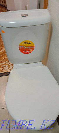 Selling toilet in good condition. Full set. Pickup. Almaty - photo 1