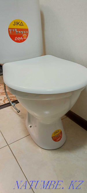 Продам унитаз в хорошем состоянии. Полный комплект. Самовывоз. Алматы - изображение 4