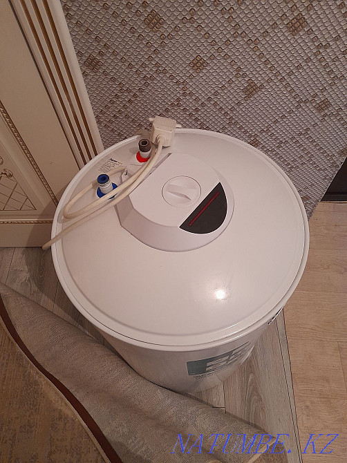 Жаңа дерлік қазандық сатылады. Аристон 80л  Астана - изображение 2