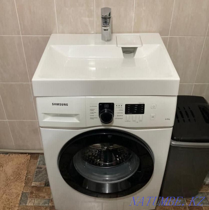 Раковина над Стиральной машиной в АЛМАТЫ, НУР-СУЛТАН, ТАРАЗ, КОСТАНАЙ Алматы - изображение 6