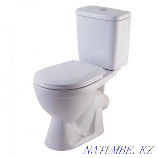 Toilet bowl ceramic white Kostanay - photo 3
