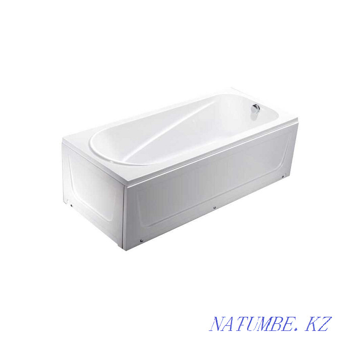 Sale of acrylic bathtubs from the supplier's warehouse! 140x70x40 Almaty - photo 1