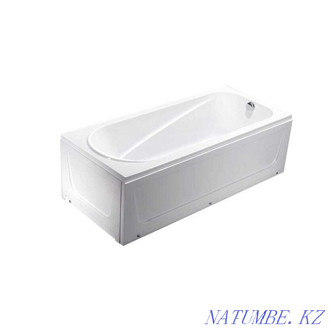 Sale of acrylic bathtubs from the supplier's warehouse! 170x70x40 Almaty - photo 1