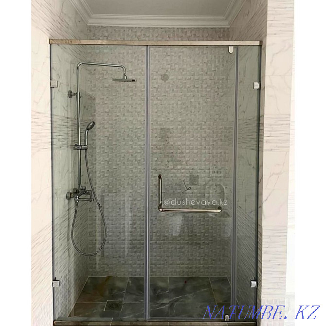 Shower cabins, Glass shower partitions, facets, Shower cabins Astana - photo 8