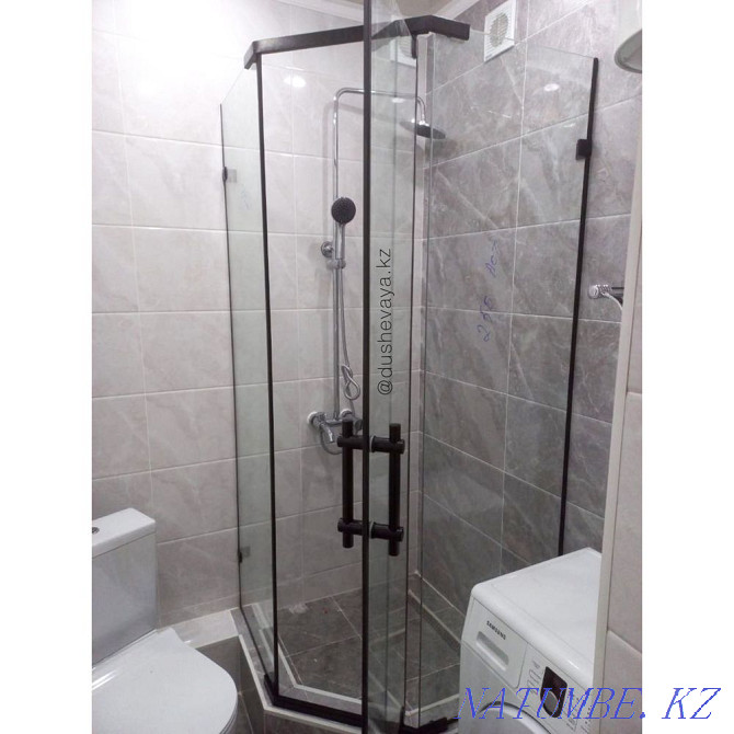Shower cabins, Glass shower partitions, facets, Shower cabins Astana - photo 5