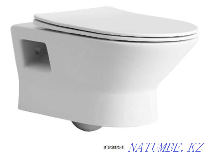 Комплект:инсталляция Grohe (Германия)+подвесной унитаз Armonia(Италия) Астана - изображение 4