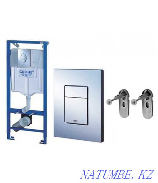 Комплект:инсталляция Grohe (Германия)+подвесной унитаз Armonia(Италия) Астана - изображение 2
