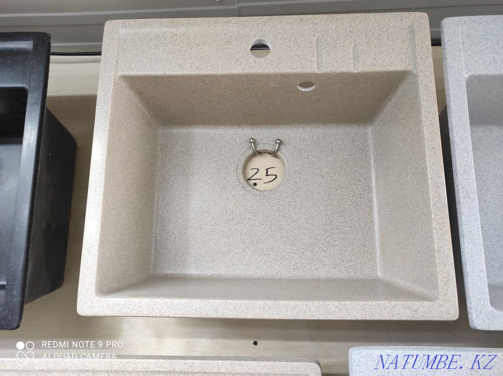 Kitchen sinks made of artificial stone Almaty - photo 4