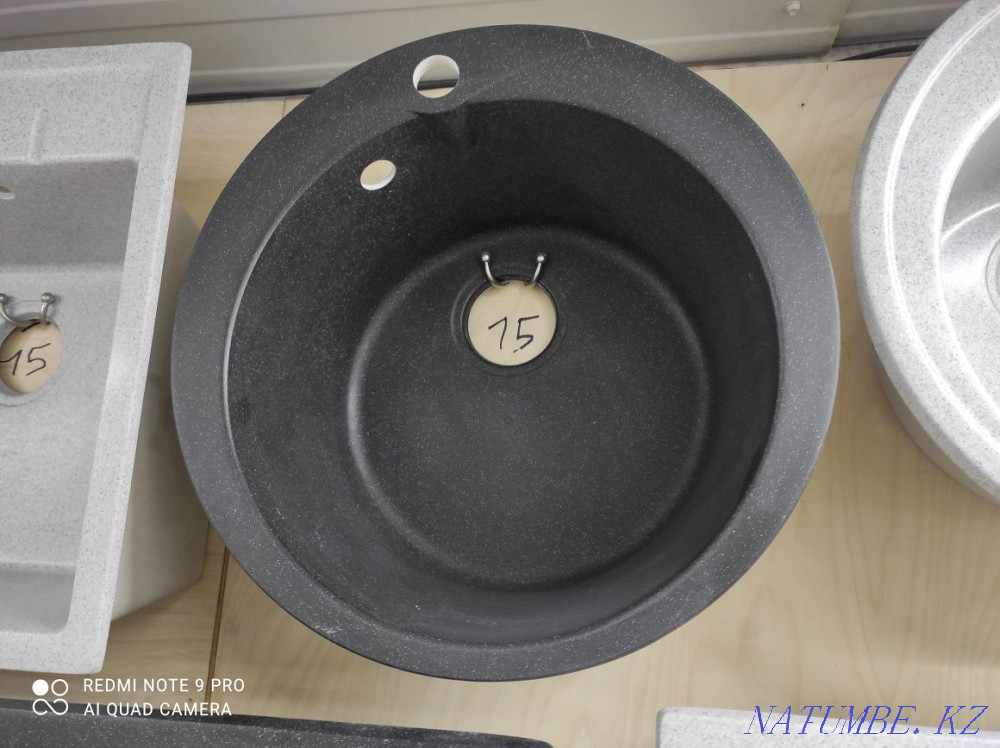 Kitchen sinks made of artificial stone Almaty - photo 2