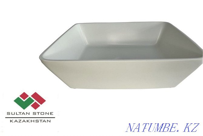 Countertop washbasin 480x370x120mm White Astana - photo 3