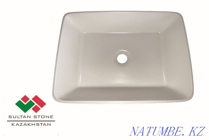 Countertop washbasin 480x370x120mm White Astana - photo 2