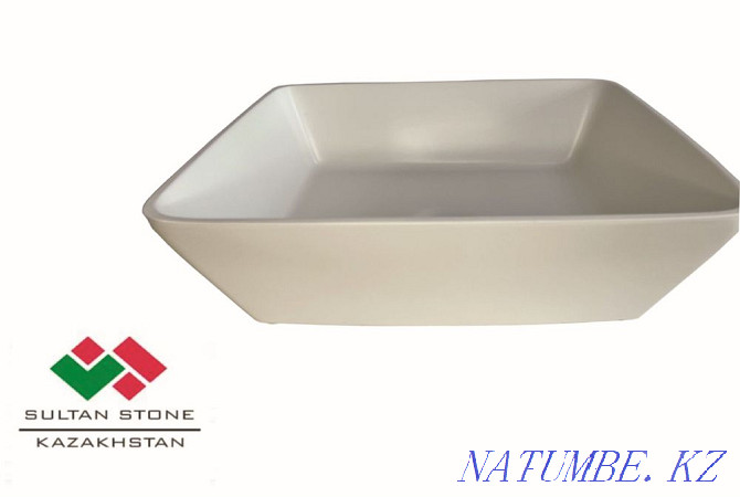 Countertop washbasin 480x370x120mm White Astana - photo 1