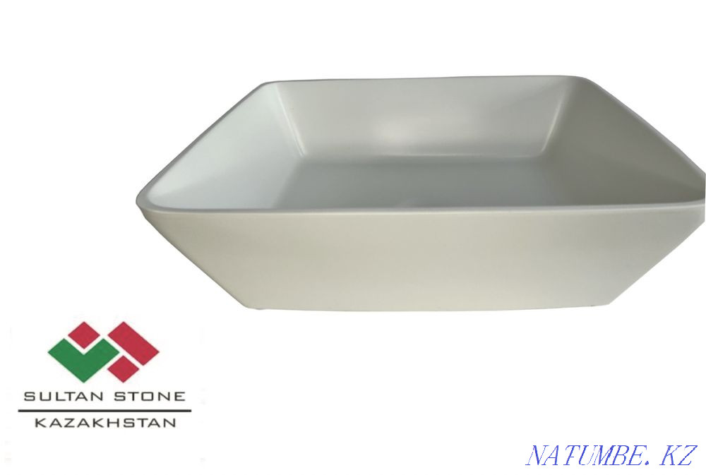 Countertop washbasin 480x370x120mm White Astana - photo 3