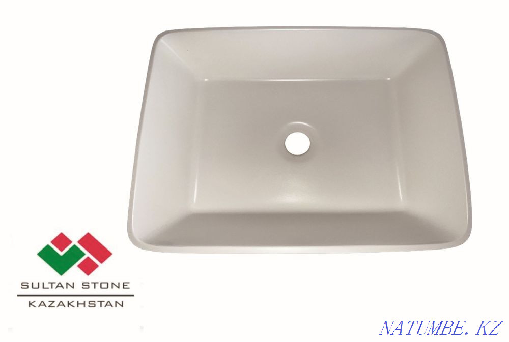 Countertop washbasin 480x370x120mm White Astana - photo 2