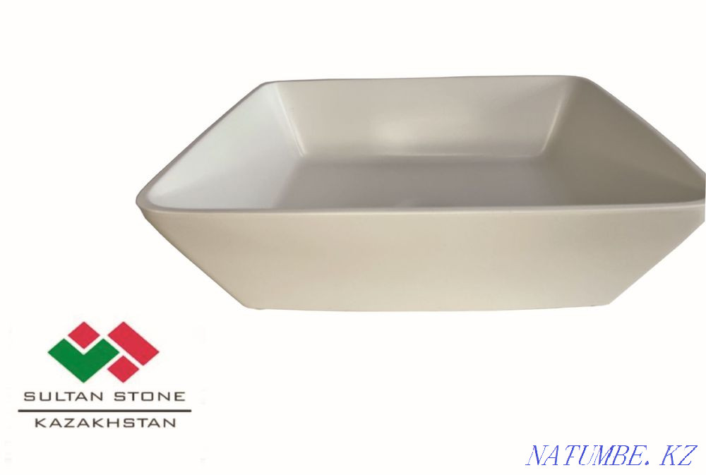 Countertop washbasin 480x370x120mm White Astana - photo 1