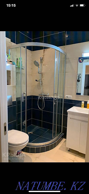 Душ Кабина стеклянная без поддона Алматы - изображение 1