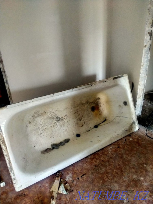 Cast iron bathtub with legs Kostanay - photo 1