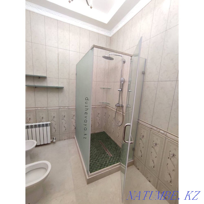 Shower cabins, shower screens, glass partitions, curtain Astana - photo 5