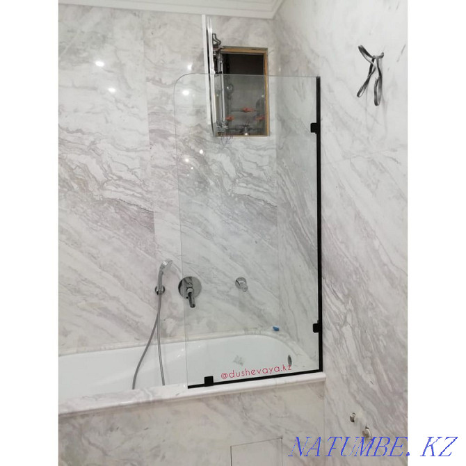 Shower cabins, shower screens, glass partitions, curtain Astana - photo 8