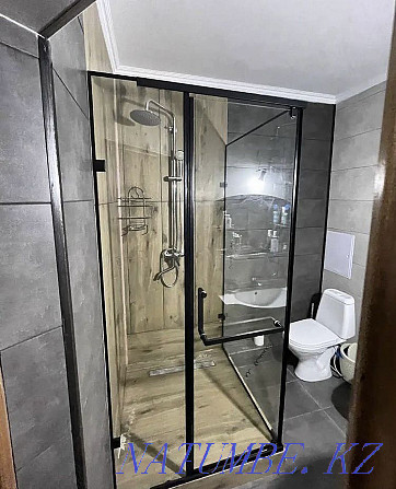 Shower cabins, shower screens, glass partitions, curtain Astana - photo 6