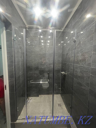 Shower cabin, glass partitions, shower cubicle, custom shower Almaty - photo 3