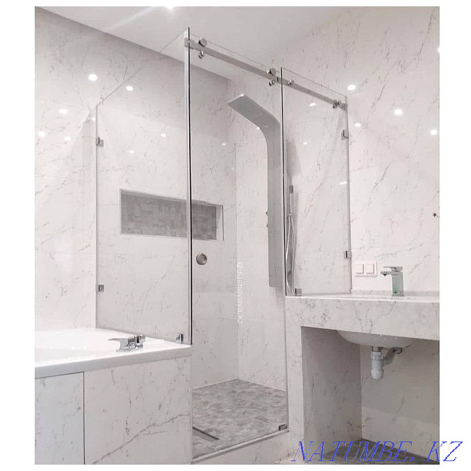 Shower cabin, glass partitions, shower cubicle, custom shower Almaty - photo 5