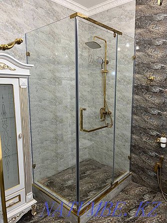 Shower cabin, glass shower, bathroom partition, shower cabin Almaty - photo 1