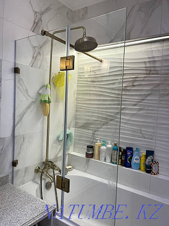 Shower cabin, glass shower, bathroom partition, shower cabin Almaty - photo 6
