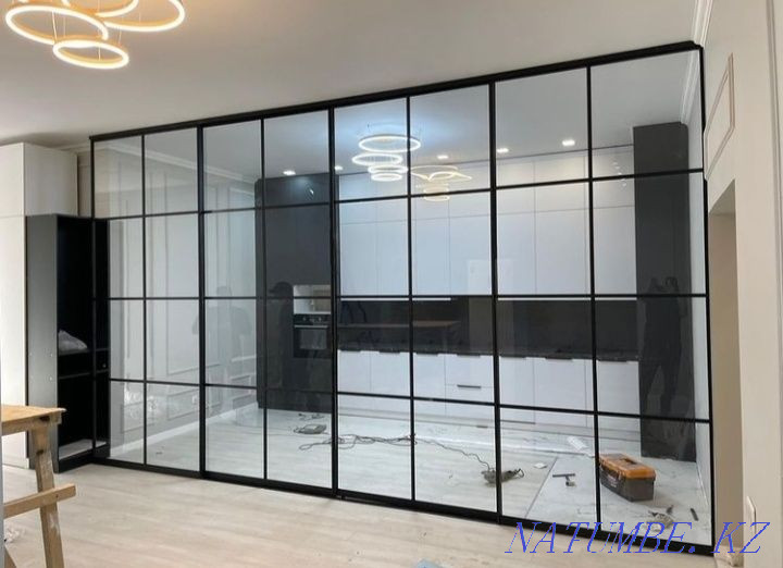 Shower cabins, Partitions, Bathroom curtain, Loft partitions, Mirrors Astana - photo 8