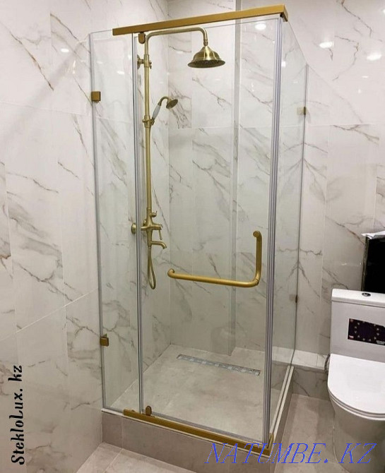 Shower cabins, Partitions, Bathroom curtain, Loft partitions, Mirrors Astana - photo 4