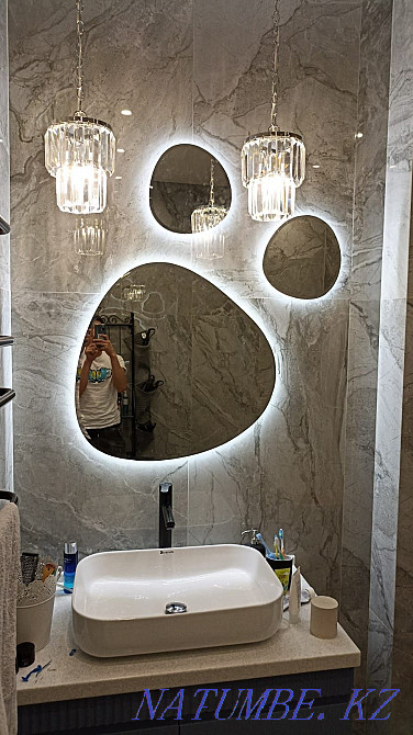 Shower cabin, glassware and mirrors, Shower cabins, mirrors Astana - photo 8