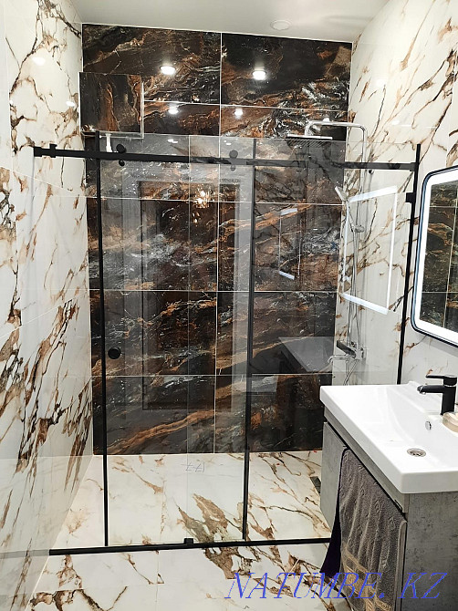 Shower cabin, glassware and mirrors, Shower cabins, mirrors Astana - photo 2