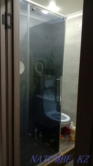 Shower cabin, factory, chrome 6 mm sell Almaty - photo 3
