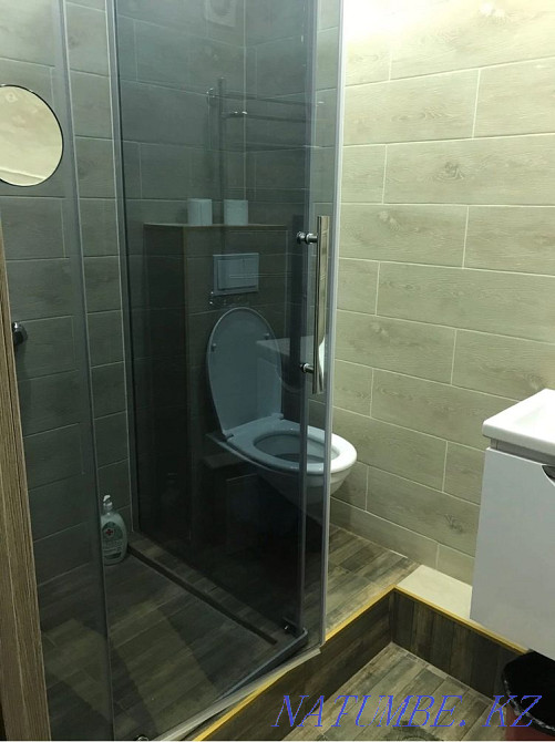 Shower cabin, factory, chrome 6 mm sell Almaty - photo 1