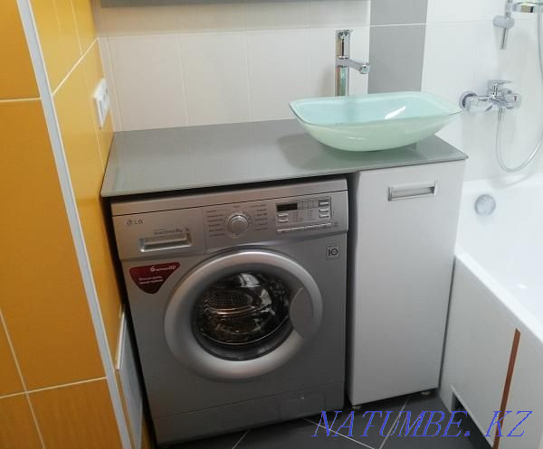 Установка Монтаж Замена Стиральный Машина Аристон Раковина Кран Насос Кызылорда - изображение 2