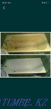Реставрация ванн, душевых кабин, джакузи, раковины, жидким акрилом Алматы - изображение 2