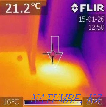 finding and diagnosing damage, rupture, leaking pipes heated Almaty - photo 1