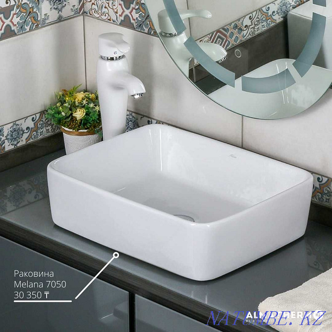 Stylish Countertop Sink Melana 7050H Aqtobe - photo 2