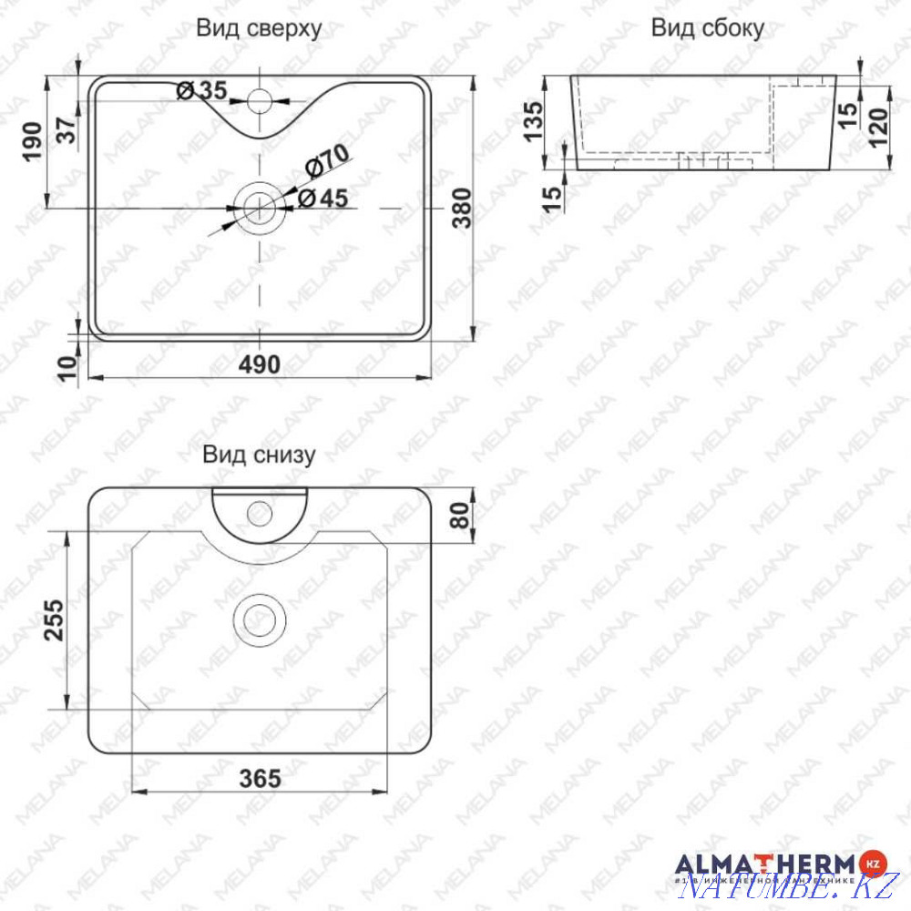 Sink Melana 7291 Aqtobe - photo 4